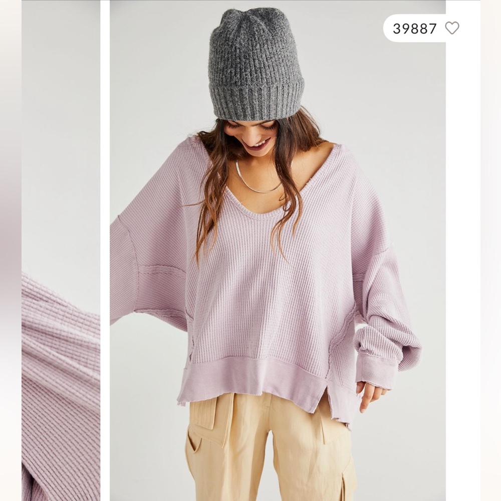 Free People We The Free Buttercup Thermal (size S)